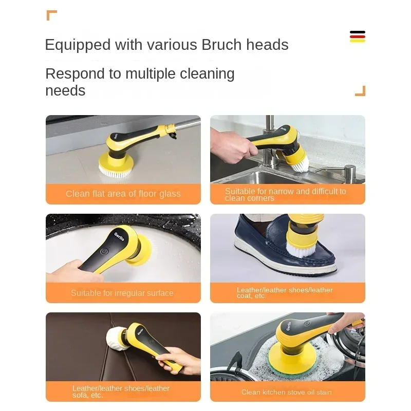 

cross-borderDirect salesElectric Cleaning Brush Multi-Functional Home Kitchen Wireless Powerful Handheld Bathroom Tile Gap Toile