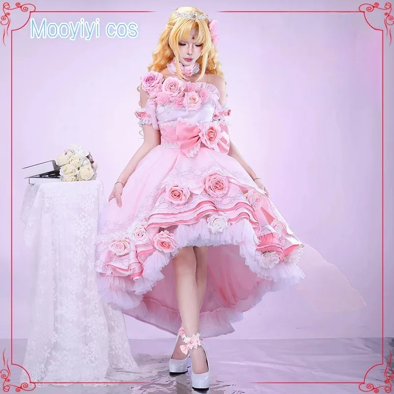 جديد 2025 سيا تأثيري حلي لجميع القديسين عيد الميلاد لعب الأدوار حفلة لعبة كوميدية حجم S-XL الذي جعلني أميرة