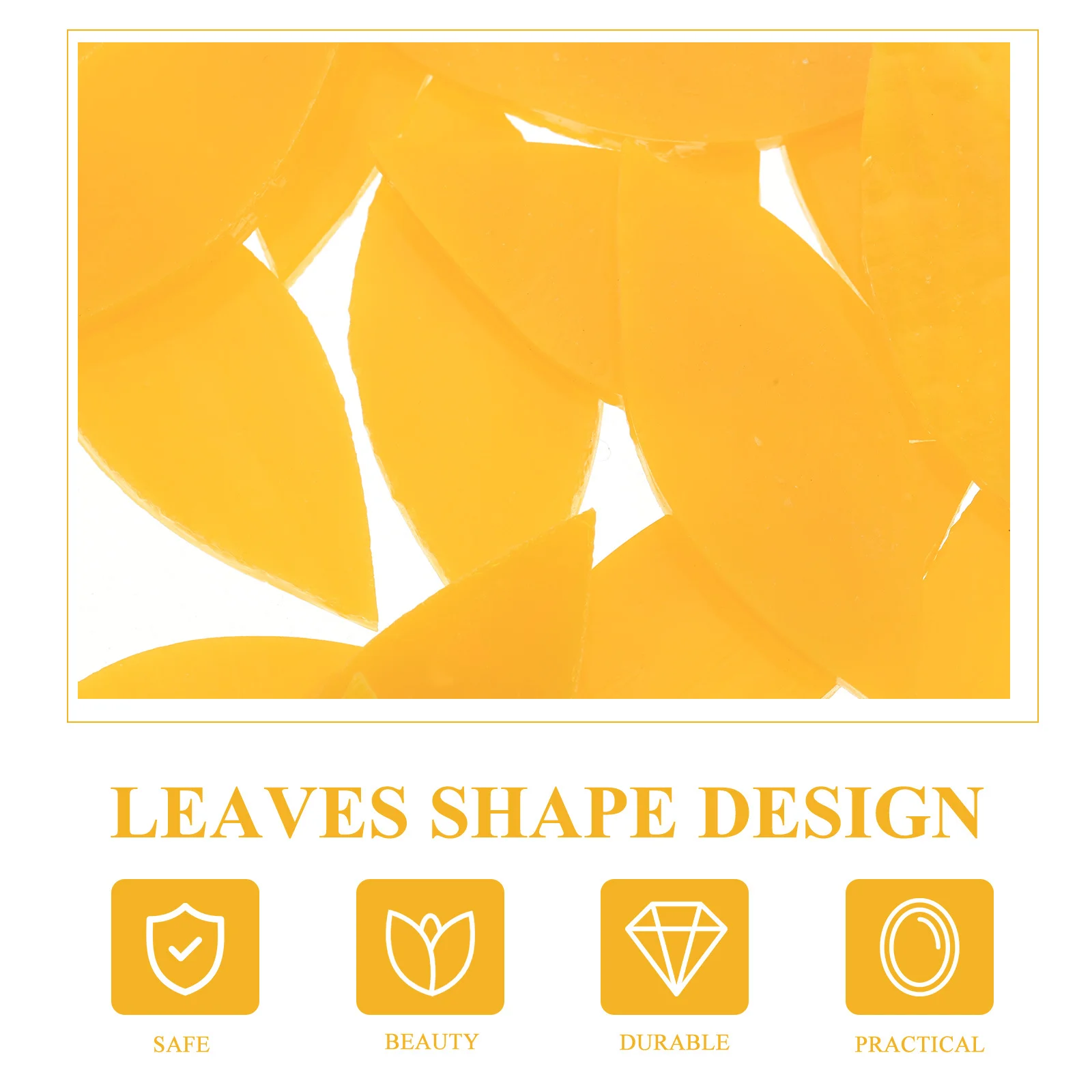 

Stained Glass Mosaic Tiles for Art Crafts Leaves Accessories Supplies Making DIY