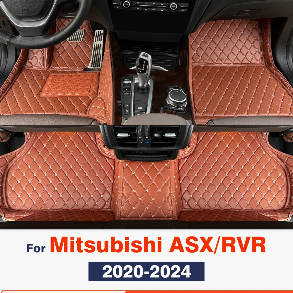 For Mitsubishi ASX/RVR 2024 2023 2022 20213 2020 Car Floor Mats Custom Auto Foot Pads Carpet Cover Interior Accessories