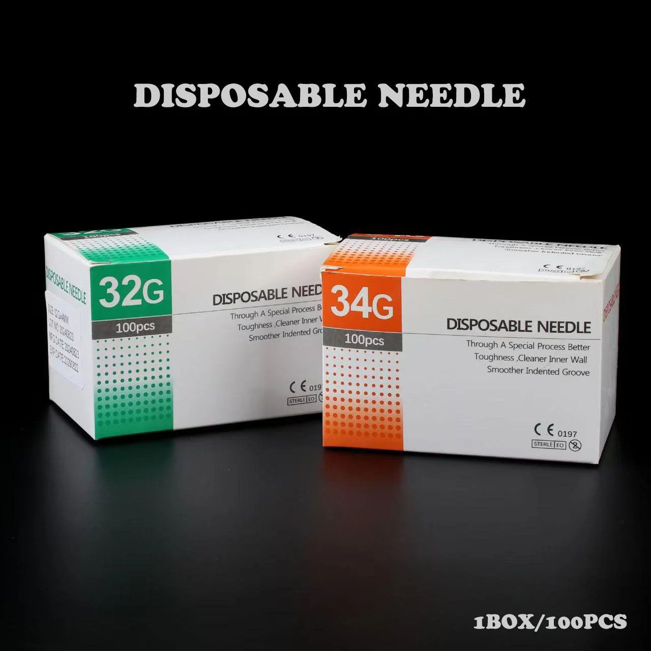 

Superfine Small PainlPainless Small Neeess needle 4mm 13mm 25mm 38mm ultrafine Teeth Eyelid Tool Needles 34G 32G 18G 25G 27G 30G