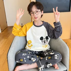 Children Pajamas Spring Autumn Sets Long Sleeve Cartoon Kids Homewear Suit Boys Pajamas For  Toddler Baby Outfits