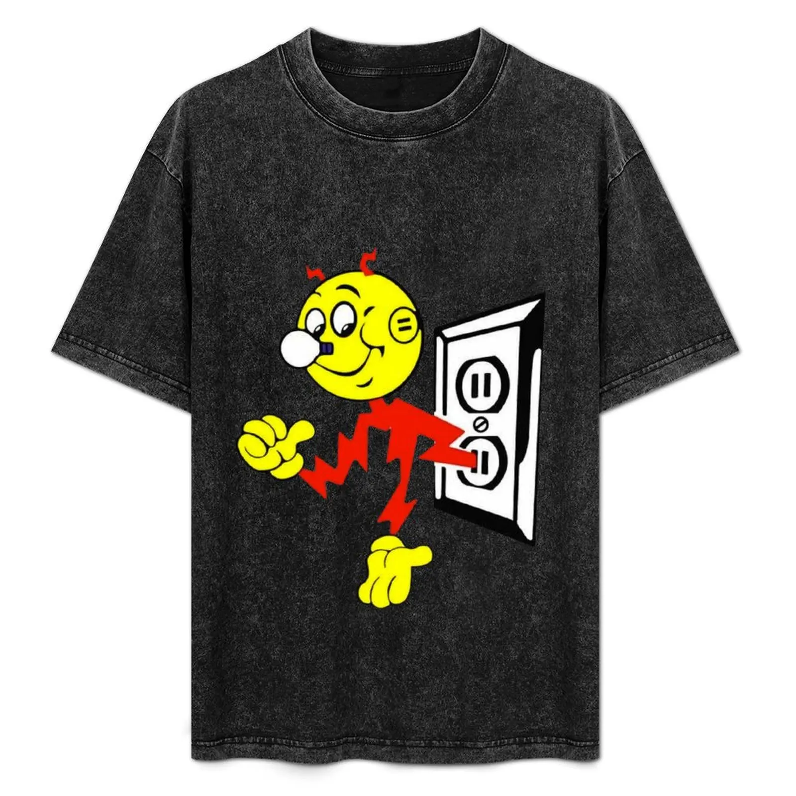 

Reddy Kilowatt T-Shirt Work Utility Casual Tee Shirt