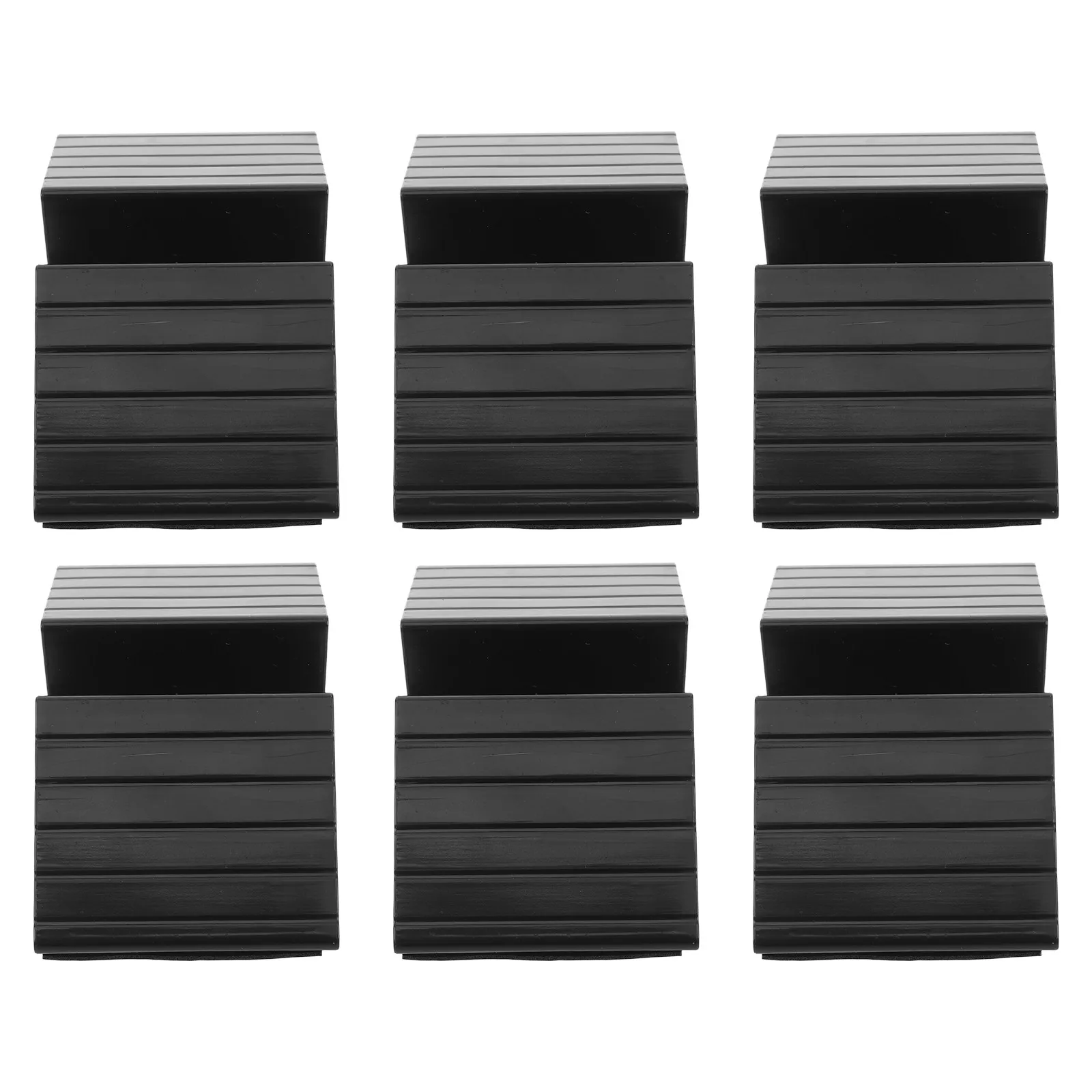 

6pcs Baby Triangle Support Plate Black Abs Child Safety Gate Reinforcement Kit Corner Stabilizer Bracket For Infant Safety Gate