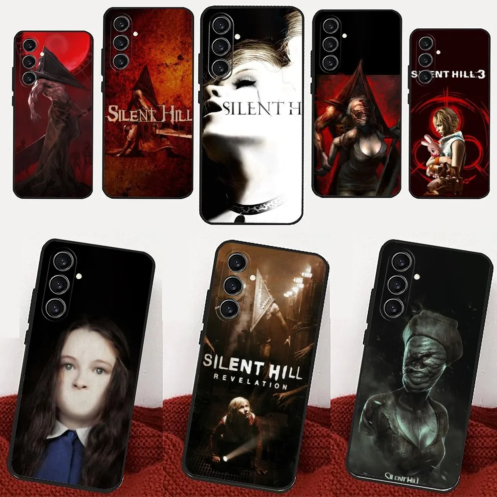 S-Silent Hill H-Horror  Phone Case For Samsung Galaxy A13,21s,22,31,32,52,53,71,80,91 Black Soft Cover