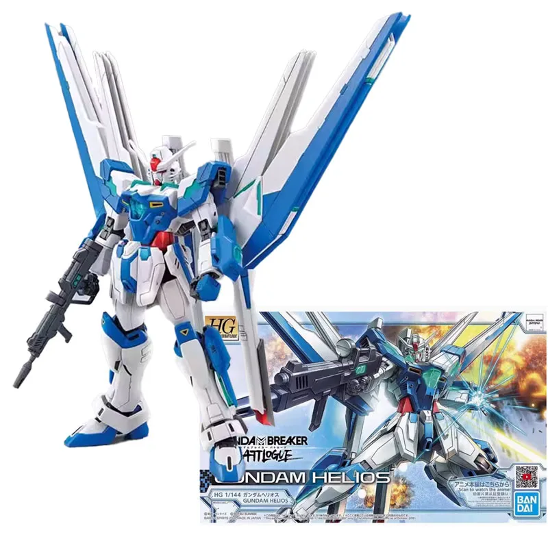 

Bandai Original HG 1/144 Gundam HELIOS Anime BREAKER Figures Action Figure Assembly Model Toys Gifts Collection