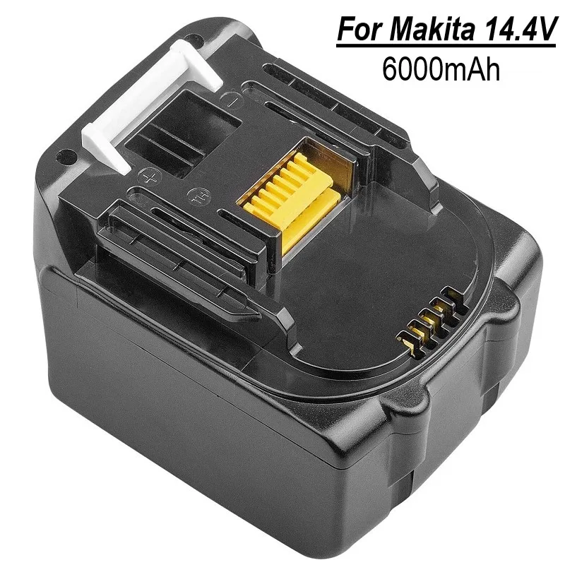 

New BL1430 14.4V 6000mAh Rechargeable Li-ion Battery For Makita 14V Power Tools 6.0Ah Batteries BL1460 BL1430 1415 194066-1