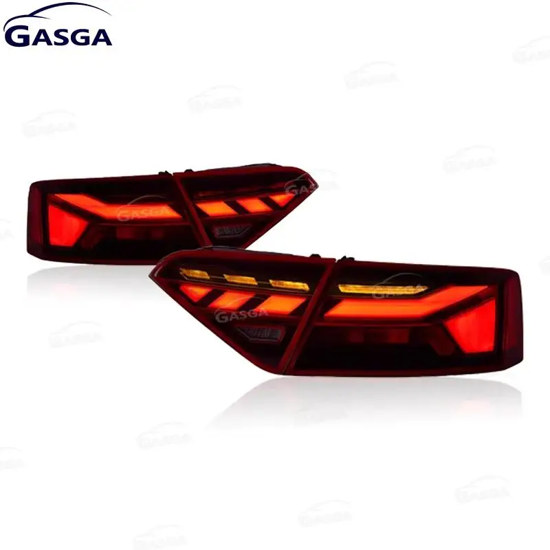 Car Led Tail Lights Assembly For Audi A5 2013-2015 Taillights Accessories Rear Led Brake Turn Signal Light Tail Lamp