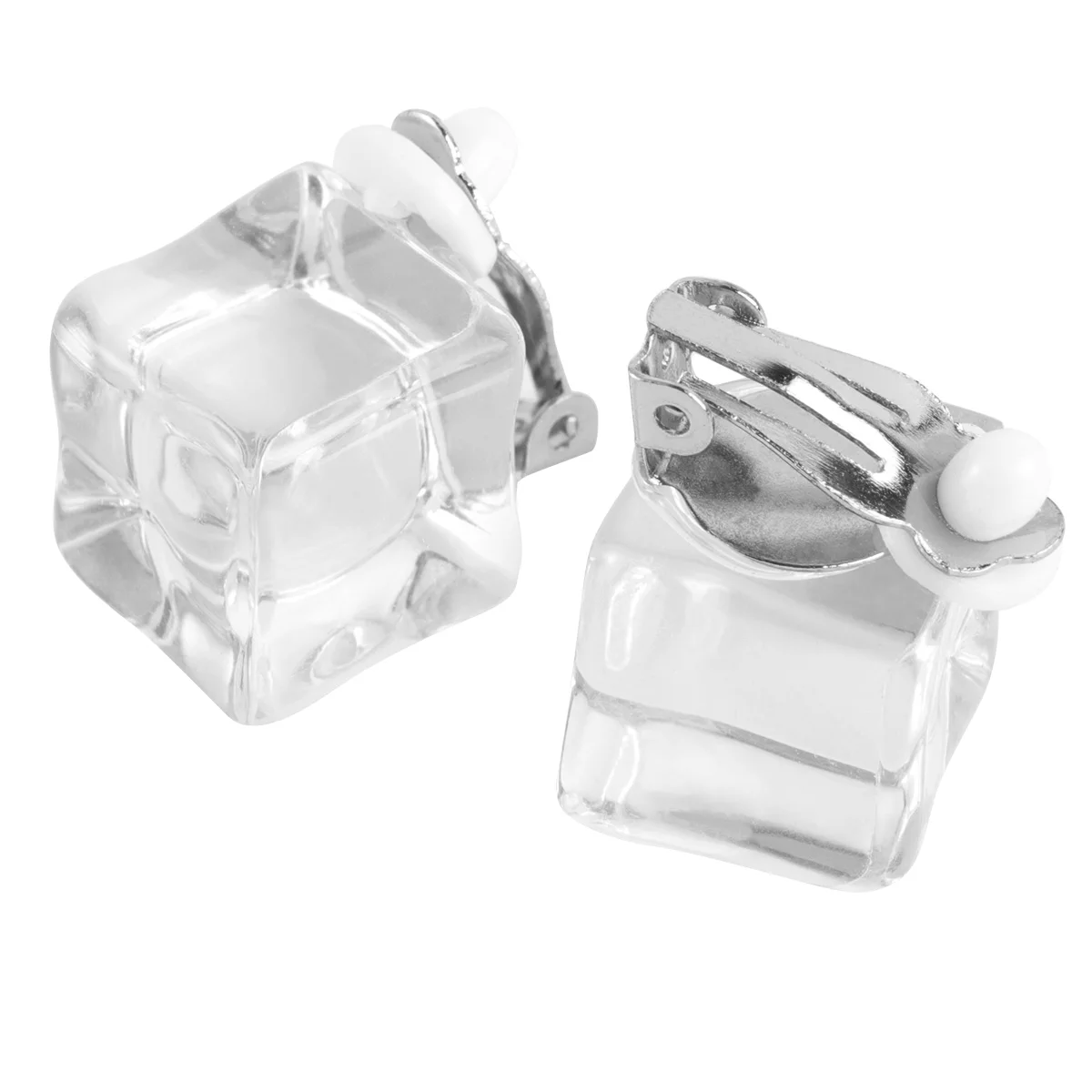 

Cube Ear Ice Cube Earring Cube Earbob Square Earbob