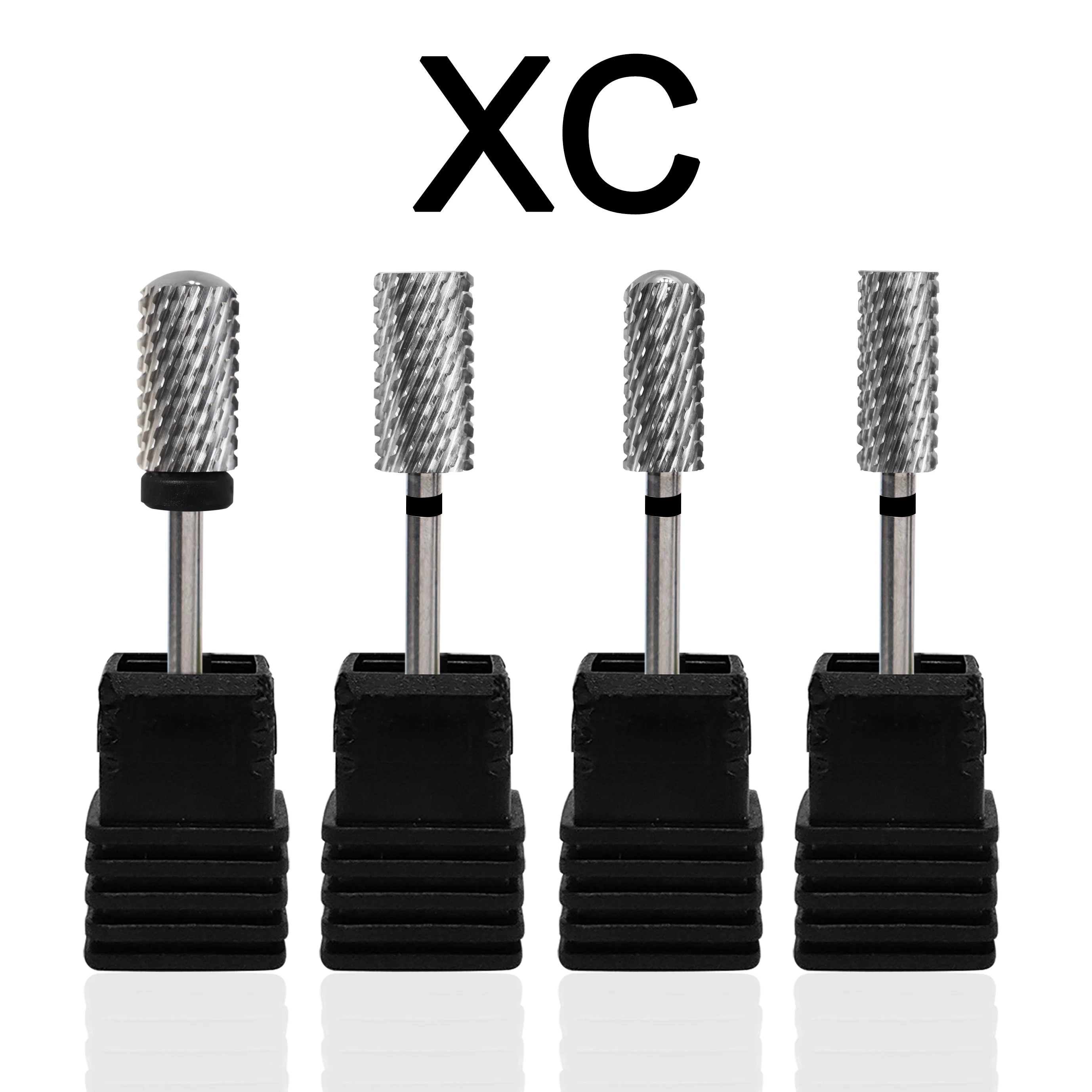 

Gelak XC большие маленькие круглые плоские бочки сверла для ногтей удаление твердого геля карбида лучшего качества маникюрный инструмент 4 разной формы