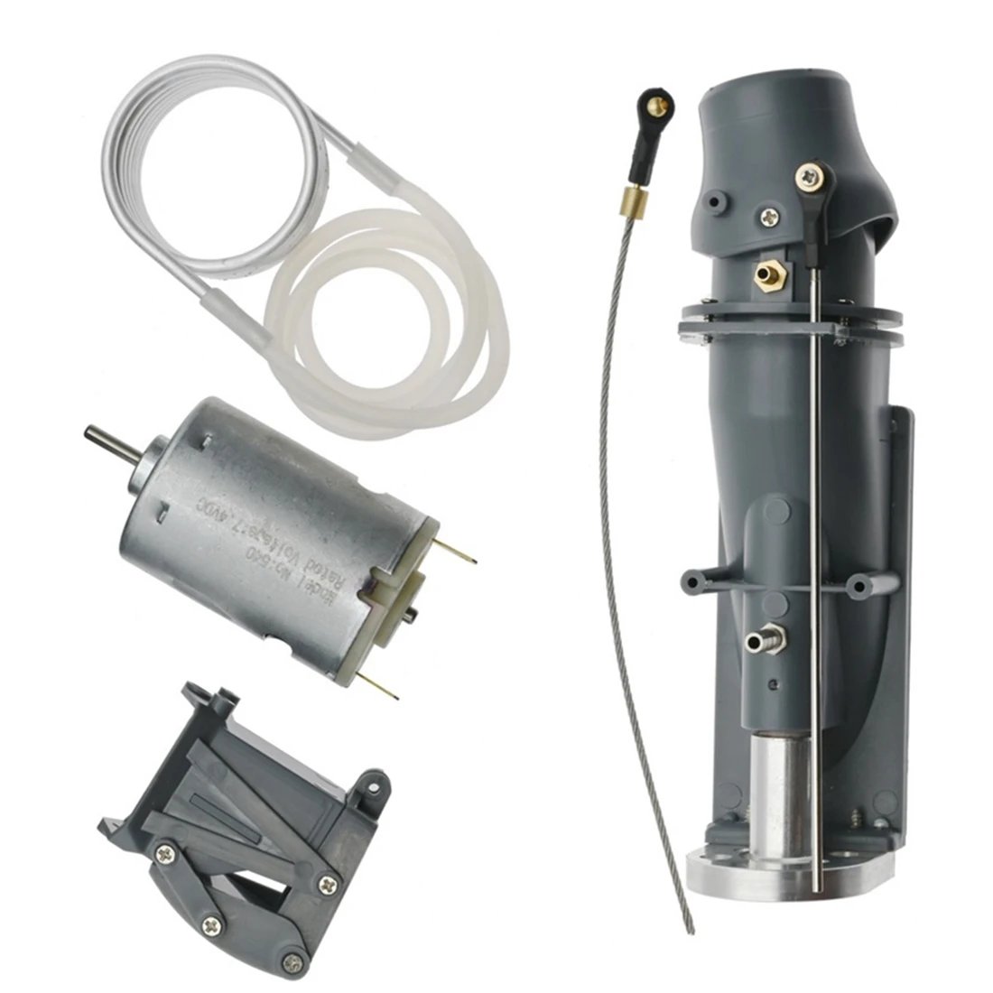 Water Jet Thruster Power Sprayer Pump Water Jet Pump With 540 Motor + Water Cooling Jacket Set For RC Jet Boat view 2
