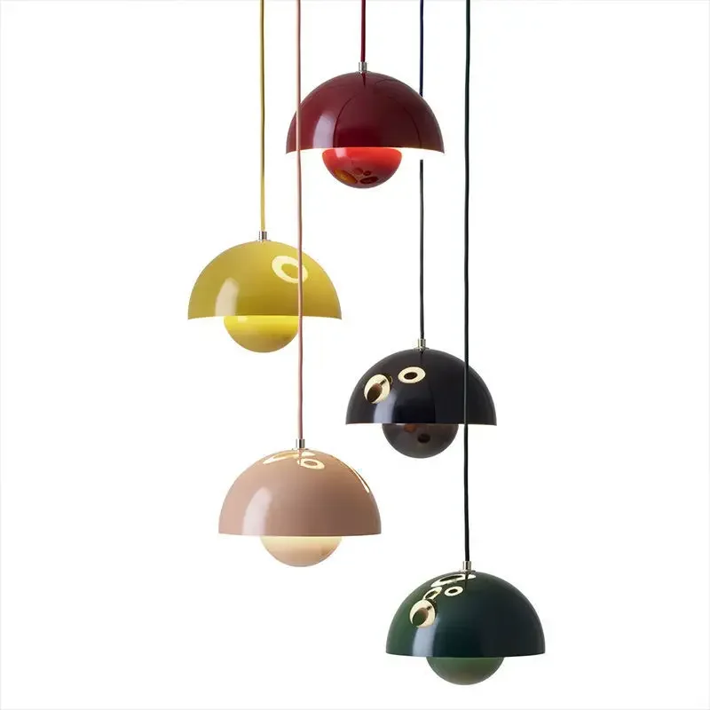 23cm Creative Chandelier Bedroom Study Restaurant Pendant Lights Decorative Lamp Multi-color Optional Modern Bud Indoor Lighting