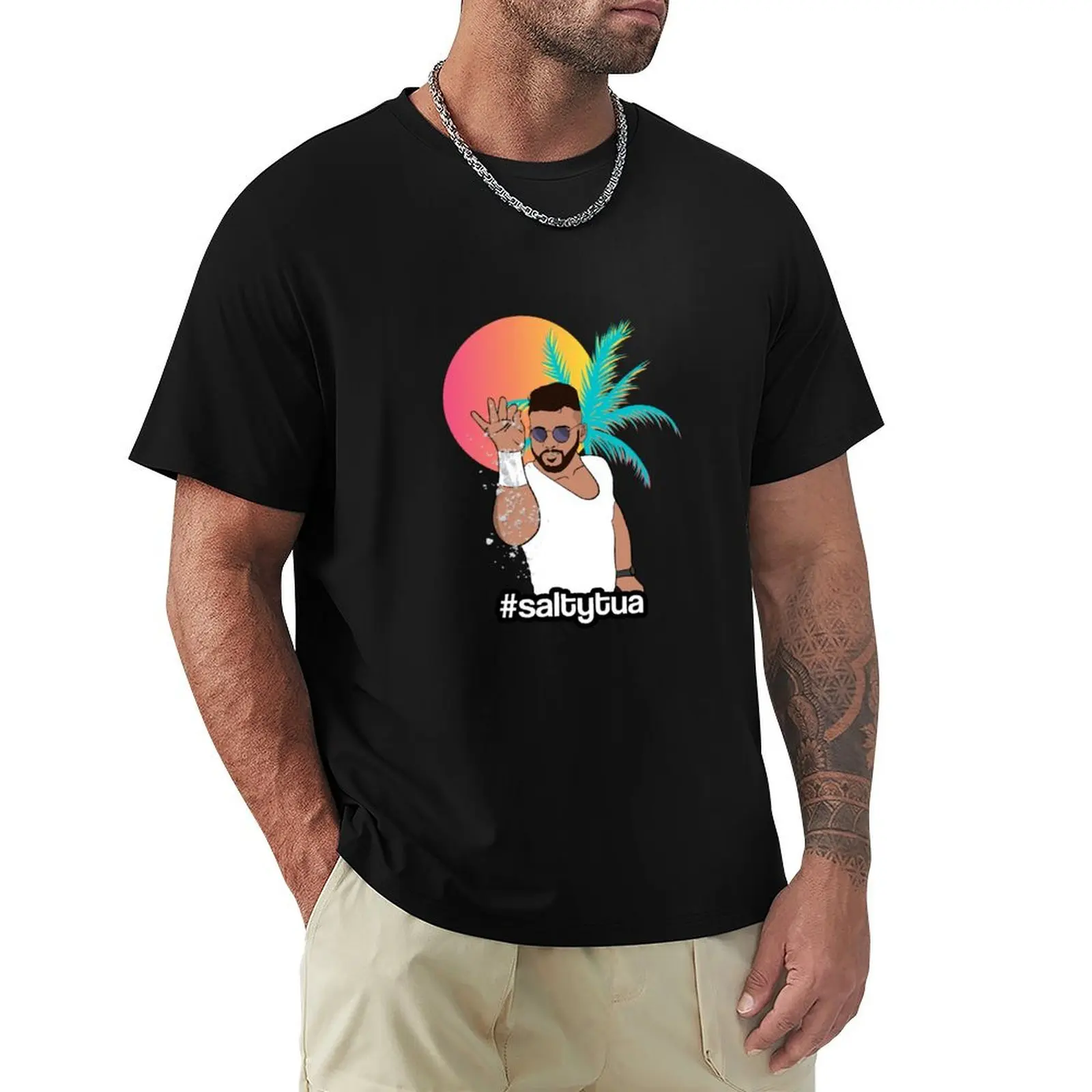 

Salty Tua T-Shirt funny meme t-shirts summer tops vintage t shirts men