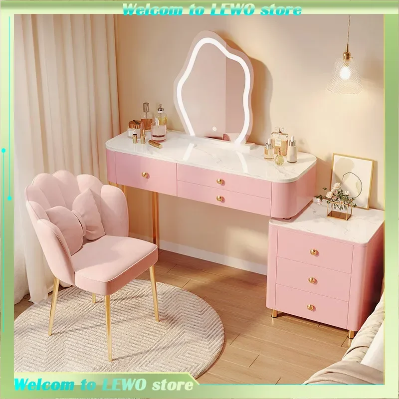 

Kawaii Organizer Dressing Table Study Women Living Room Mirror Dressing Table Hotel High End Tocador Maquillaje Furniture