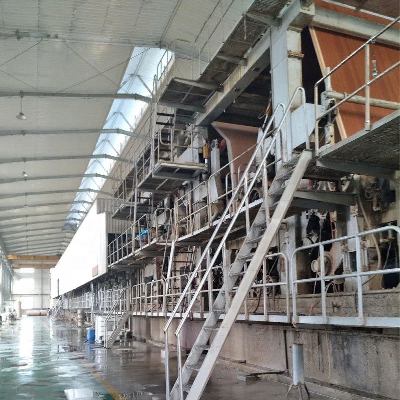 YUGONG Paper and Carton Recycling Machine / Waste Carton Recycling Corrugated Paper Making Machine