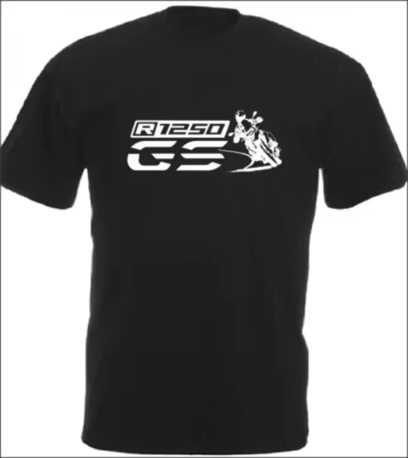 

Streetwear Men Womern Cotton for 1250 GS Exclusive Fans Motorrad R1250GS T Shirt Hip Hop Streetwear Tees 2025 Hot Sale Tops