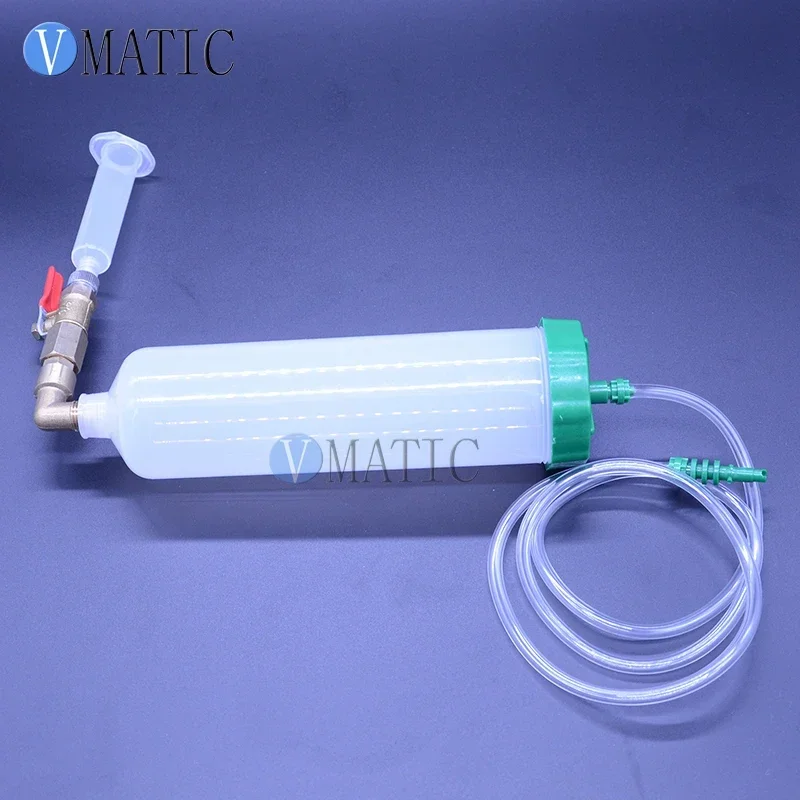 Free Shipping Glue Filling Equipment With 1 Pc 300 Cc / Ml Pneumatic Syringe With 1 Pc 10 Cc / Ml Syringe & Adapter