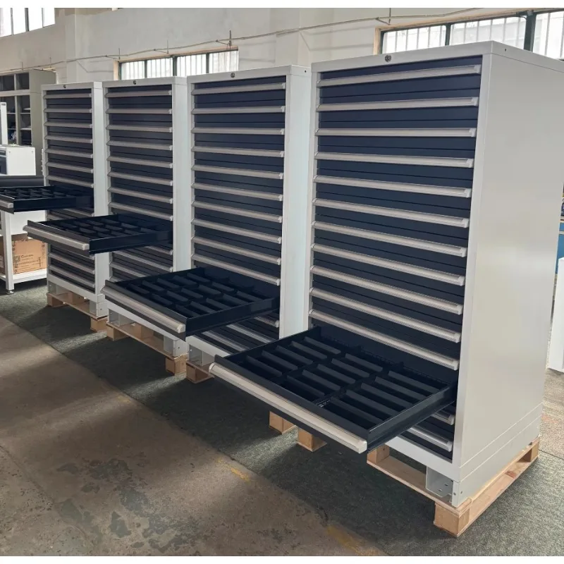 High Strength  High  Load  Capacity  Lockable  11 Drawers  Metal Cabinet with Drawers  for  Tool  Storage