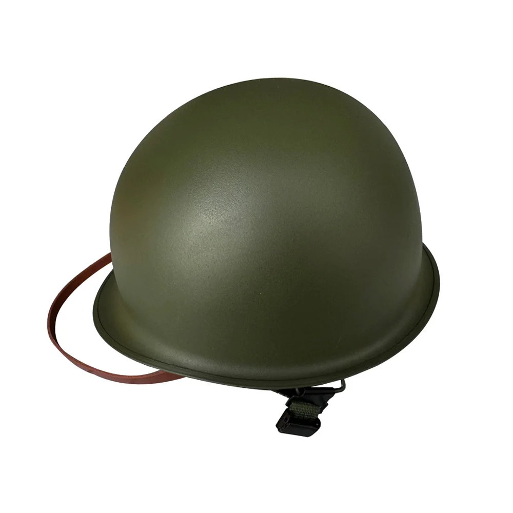 M1 Helmet American Soldier Equip World War II Replica Metal Steel Casque Retro M1 Tactical WW2 Helmet