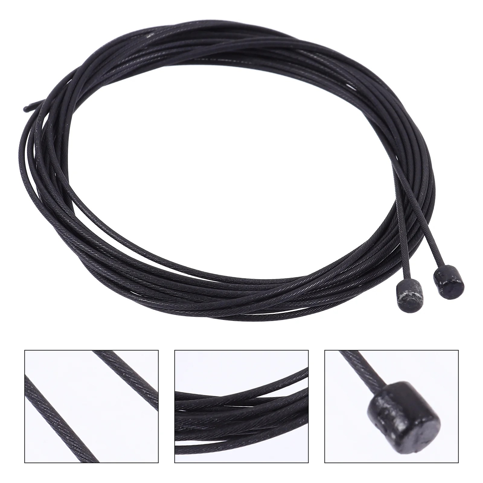 

2 Pcs Bicycle Shift Cables Brake Bike Mountain Handlebar Grips Supplies Accessories Shifting Wire for Cycling Transmission