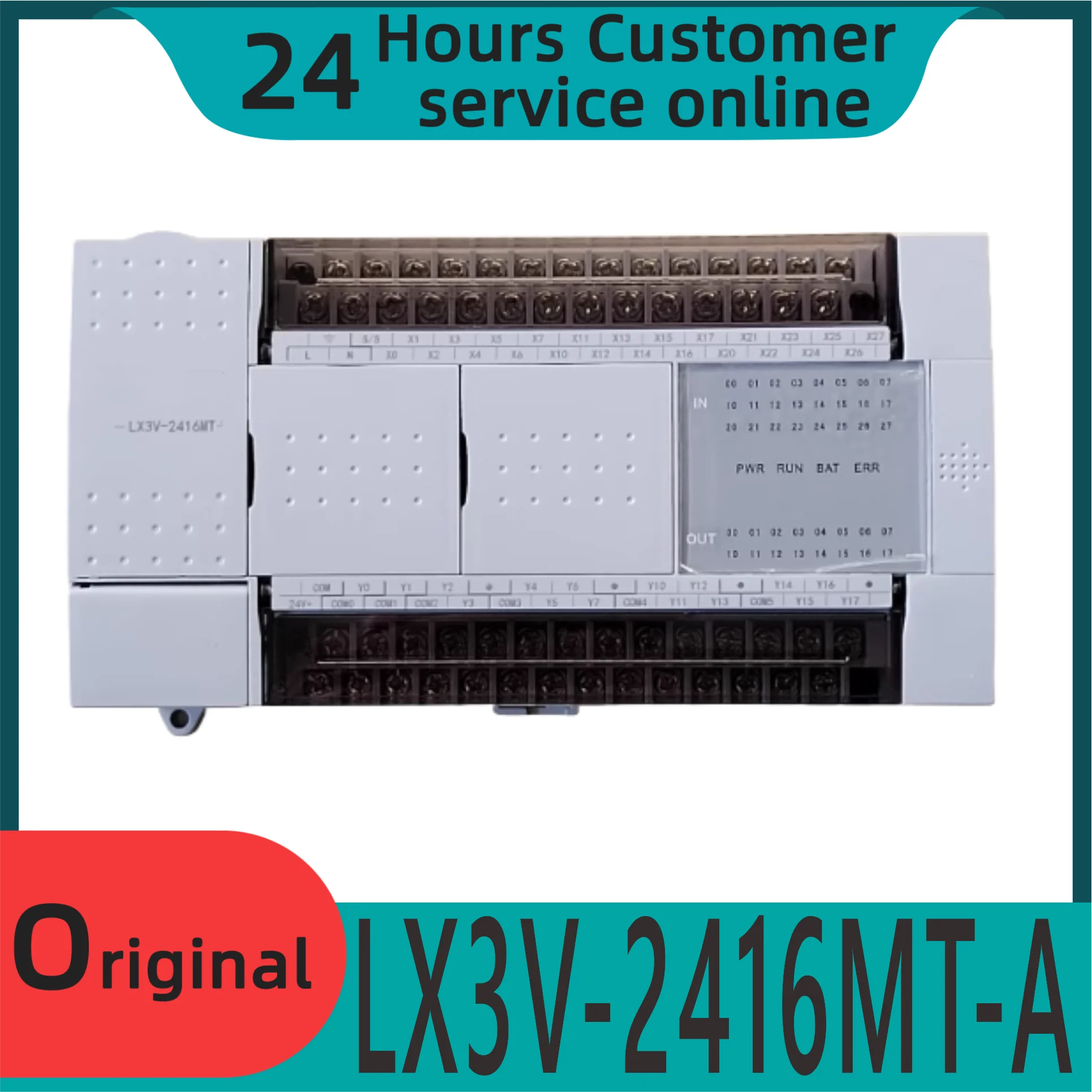 

Программируемый логический контроллер Plc Lx3v-2416mt-a Lx3v-2424mr-a Lx3v-2424mt-a Lx3v-3624mr-a Lx3v-3624mt-a Lx5s-1616mt-an