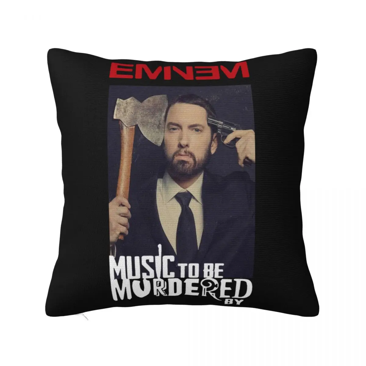 Eminem Music To Be Murdered By Mtbmb New Album Cover Creative Design Different 2021 Present Pillow Case