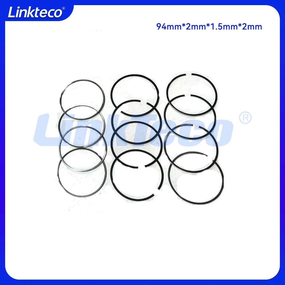 Engine Piston Ring Set Fit 2.8 T L L4 Diesel ENS For 07-18 JEEP WRANGLER CHEROKEE CHRYSLER VOYAGER DODGE GRAND CARAVAN 2.8T STD - view 3