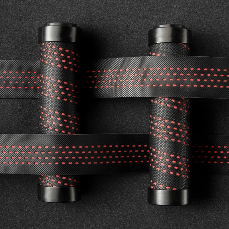 MTB Bicycle Grips Waterproof Double Plug Handlebar Bike Handle Bar Grip Ultralight Non-Slip Shockproof Bike Grips Accessories