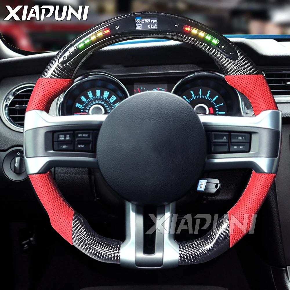 LED RPM ステアリングホイールマスタングステアリングホイール 2012