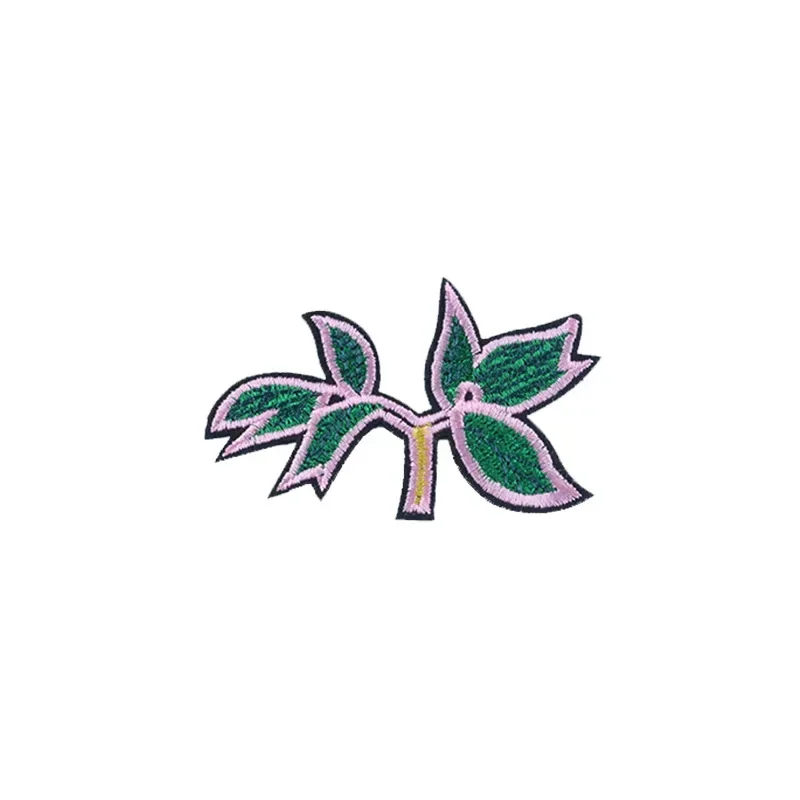 50pcs/Lot Luxury Fun Embroidery Patch Fruit Vegetable Luffa Bean Strawberry Leaf Banana Pineapple Carrot Clothing Decoration