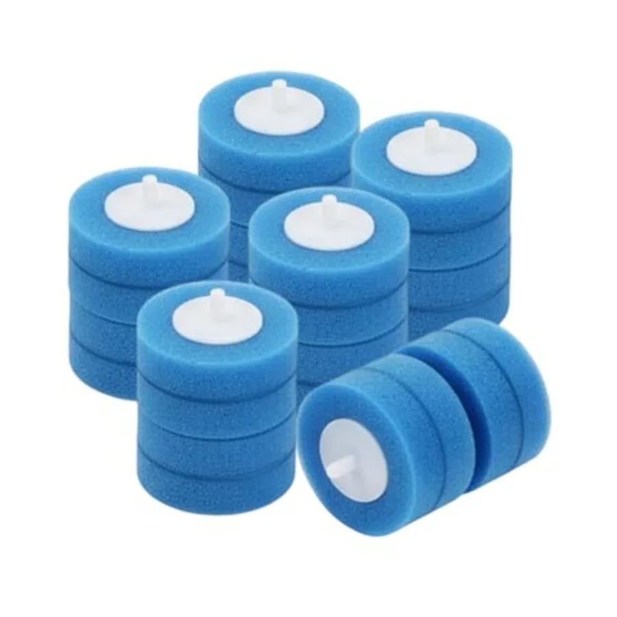 

36 PCS Disposable Toilet Brush Heads, Toilet Bowl Wand Refills for Toilet and Bathroom Cleaning, Disposable Toilet Cleaner Refi