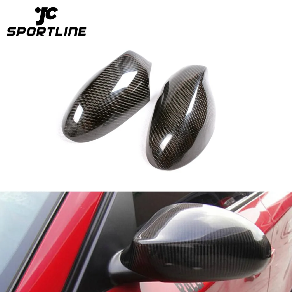 Real Carbon Fiber E82 Wing Mirror Cover For BMW E87 E82 05-08
