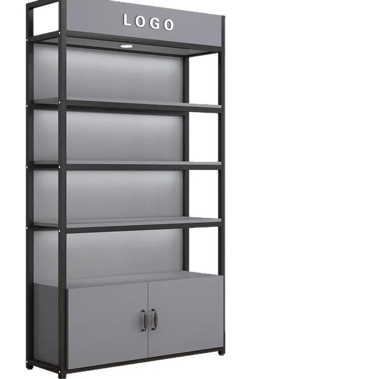 Customized shelf display cabinet display cosmetics shelf products tobacco and alcohol samples beauty salon supermarket