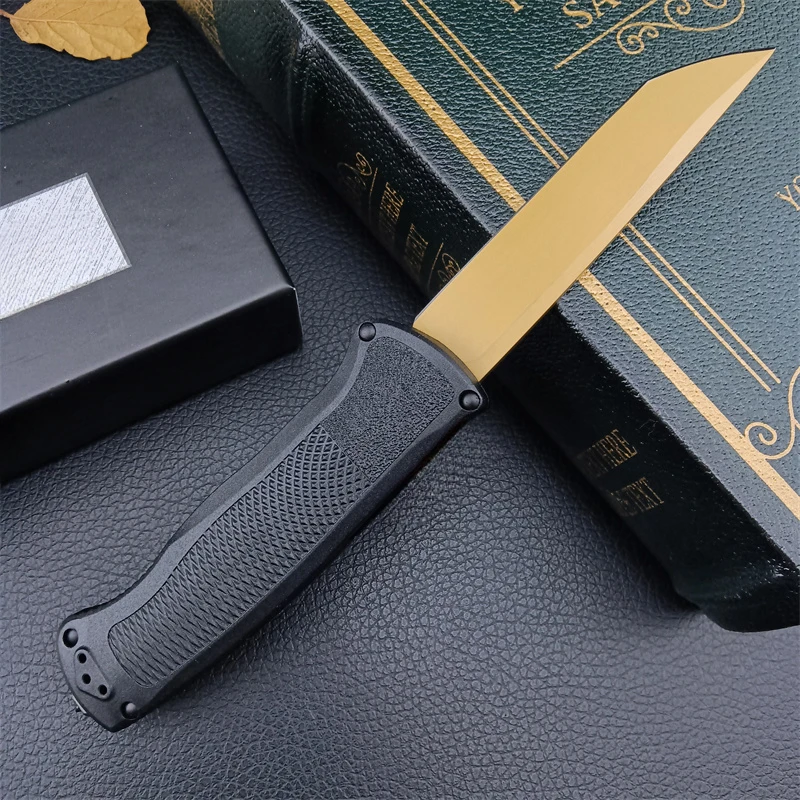 BM 5370FE Outdoor tactical Hunting self-defense multi-purpose pocket EDC pocket knife nylon brazed handle men's gift