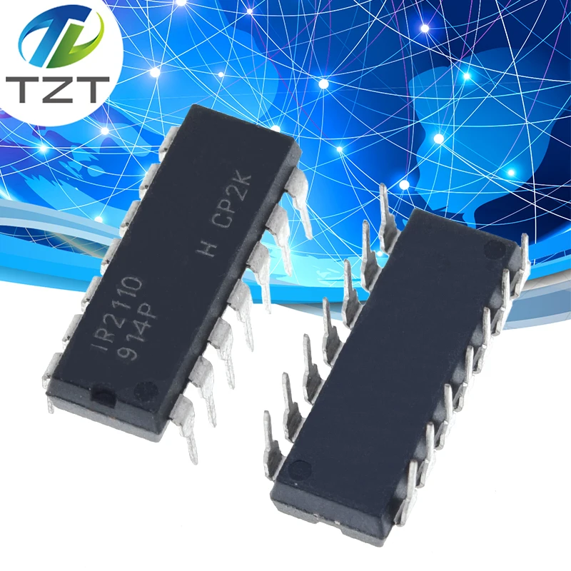 5PCS IR2110PBF DIP14 IR2110 DIP DIP-14 new and original IC