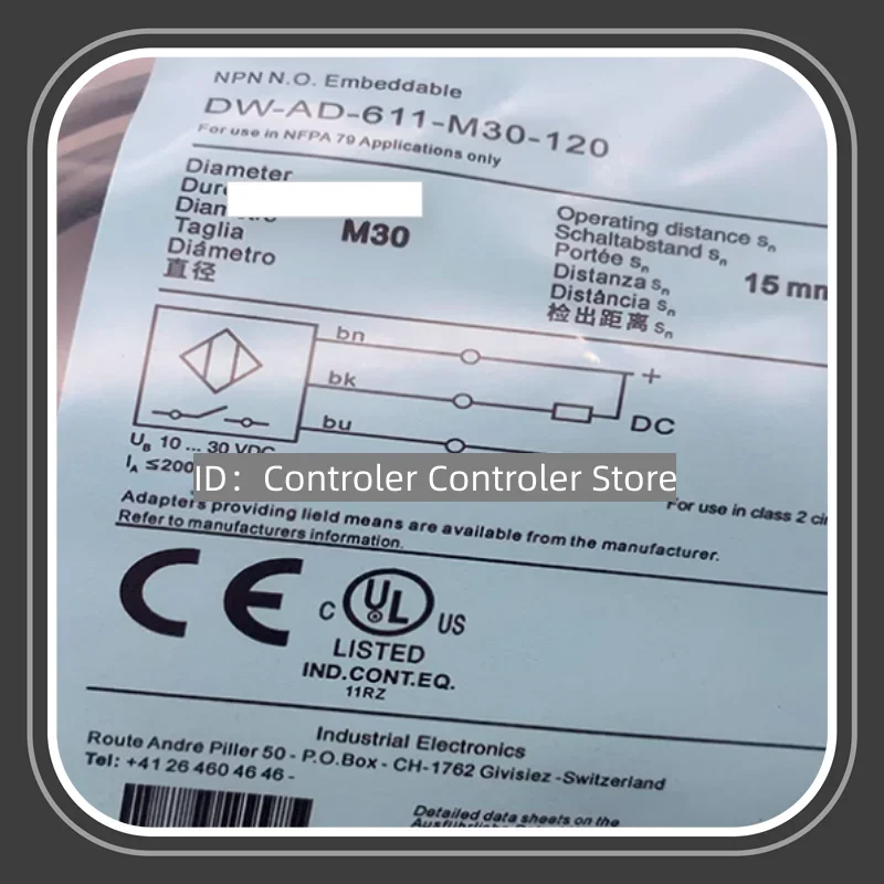 3 قطعة جديد التعريفي الاستشعار DW-AD-622-M30-120 DW-AD-601-M30-120 DW-AD-621-M30-120 #1