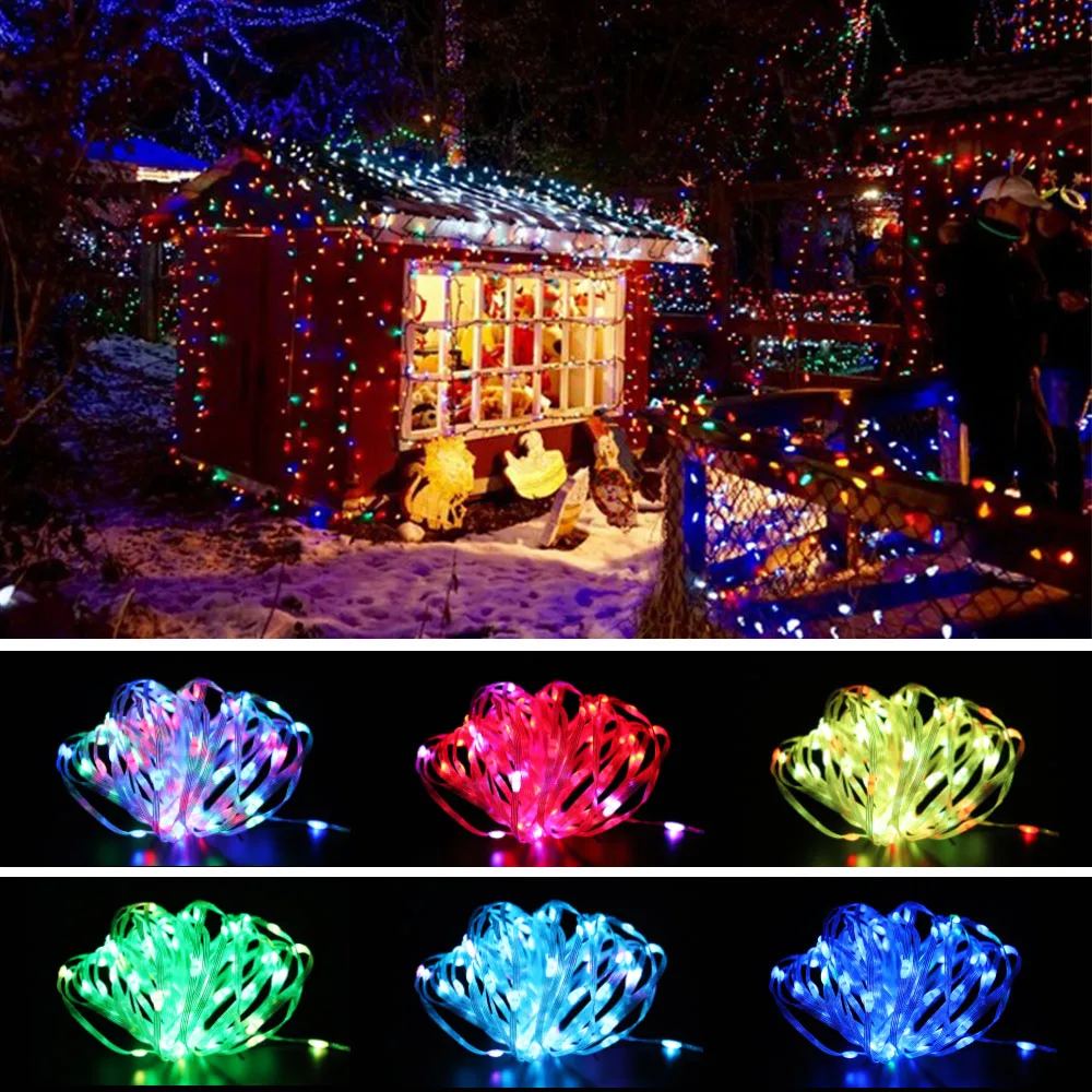 Dreamcolor LED String WS2812B RGBIC Lighting Addressable Individually Birthday Wedding Party Led Lights DC/USB Music Controller