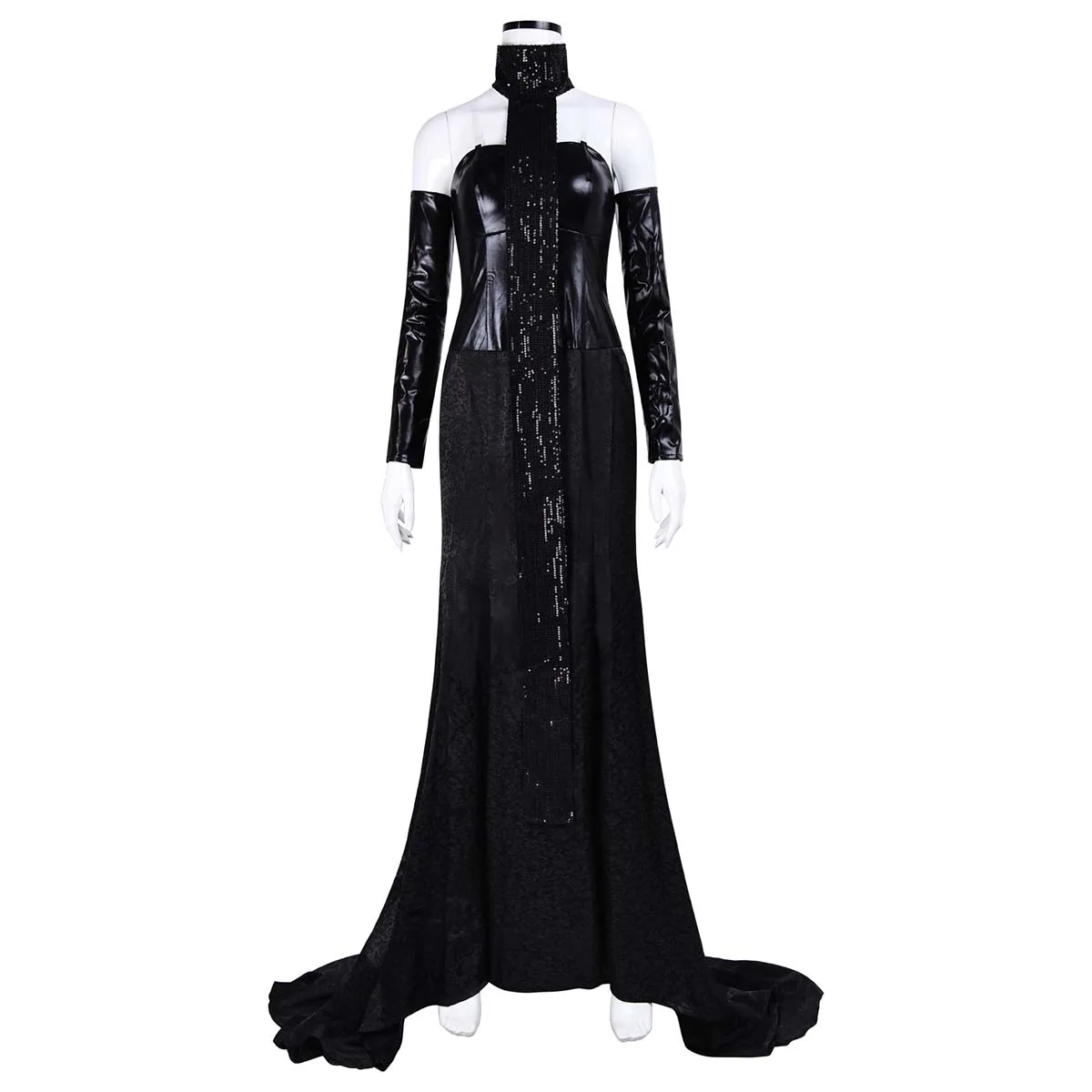 costumes-de-cosplay-pour-femmes-robe-noire-de-padme-amidala-pour-halloween