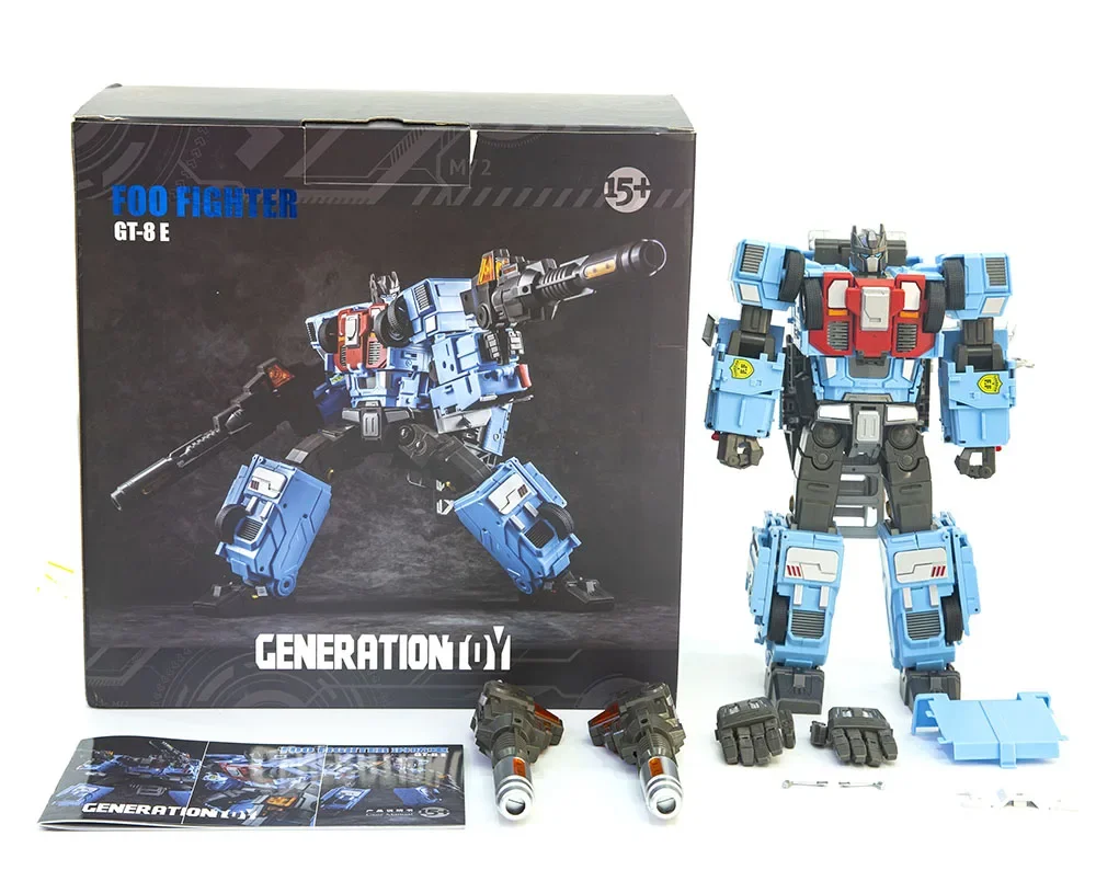 In Stock New Transformation Toy Generation GT-08E Guardian Foo Fighter Inferno Defensor MP Action Figure Toy Collection Gift