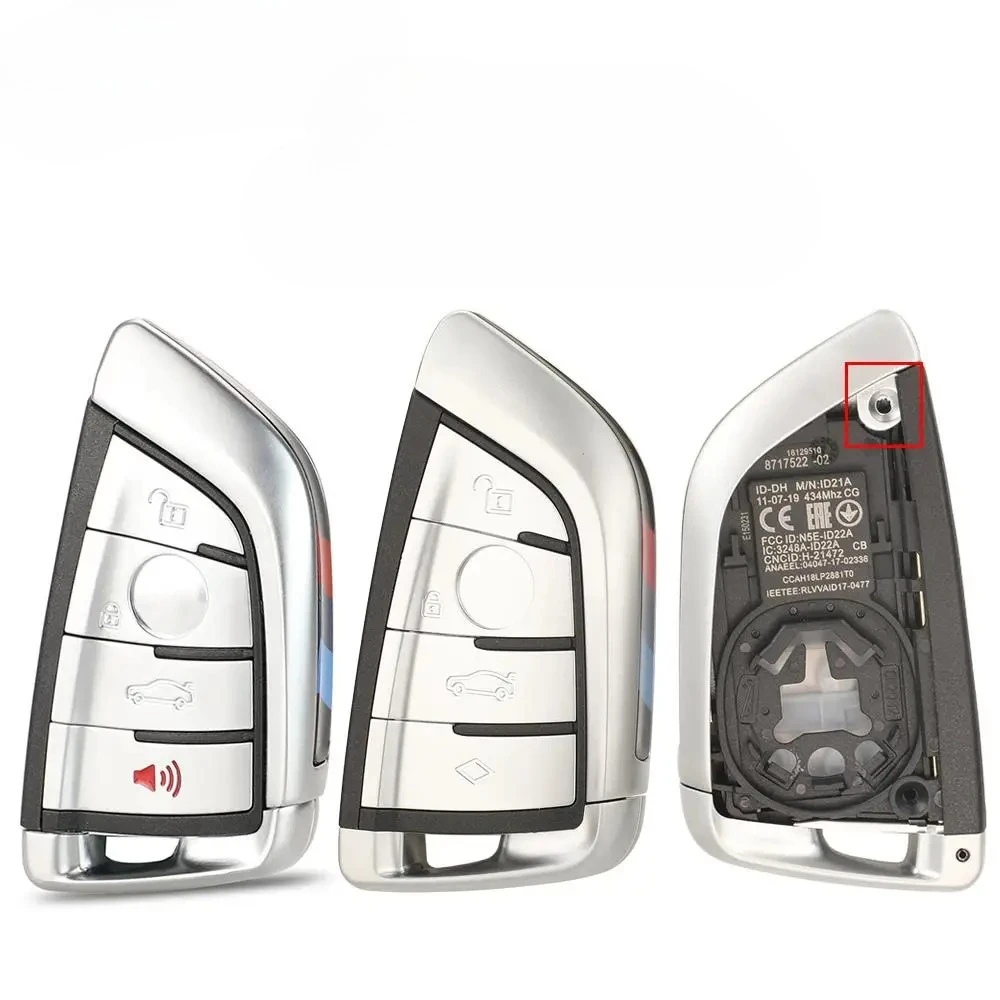 

Jingyuqin корпус автомобильного дистанционного ключа для BMW 3 5 6 8 X3 X4 X5 X7 G серии G21 G20 G31 G30 сменный корпус без ключа FOB 4B