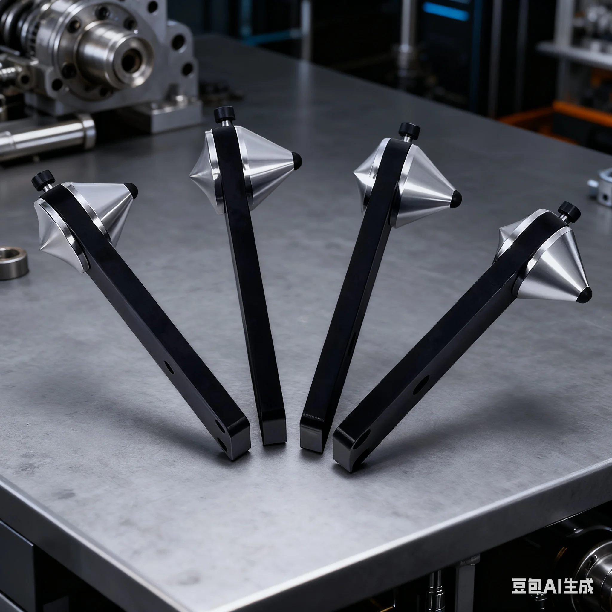 

4 шт. изолирующие ножки для динамиков из алюминиевого сплава-конусные противоударные подушечки с шипами, антивибрационные для аудиоусилителя/поворотного стола