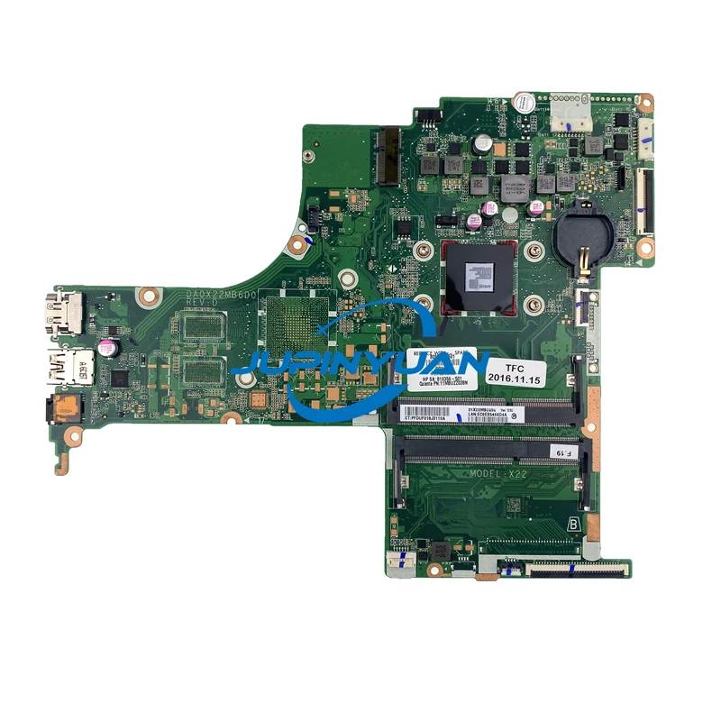 

For HP Pavilion 17Z-G000 17-G Laptop Motherboard 809399-601 809399-501 809399-001 DA0X22MB6D0 with A8-7410