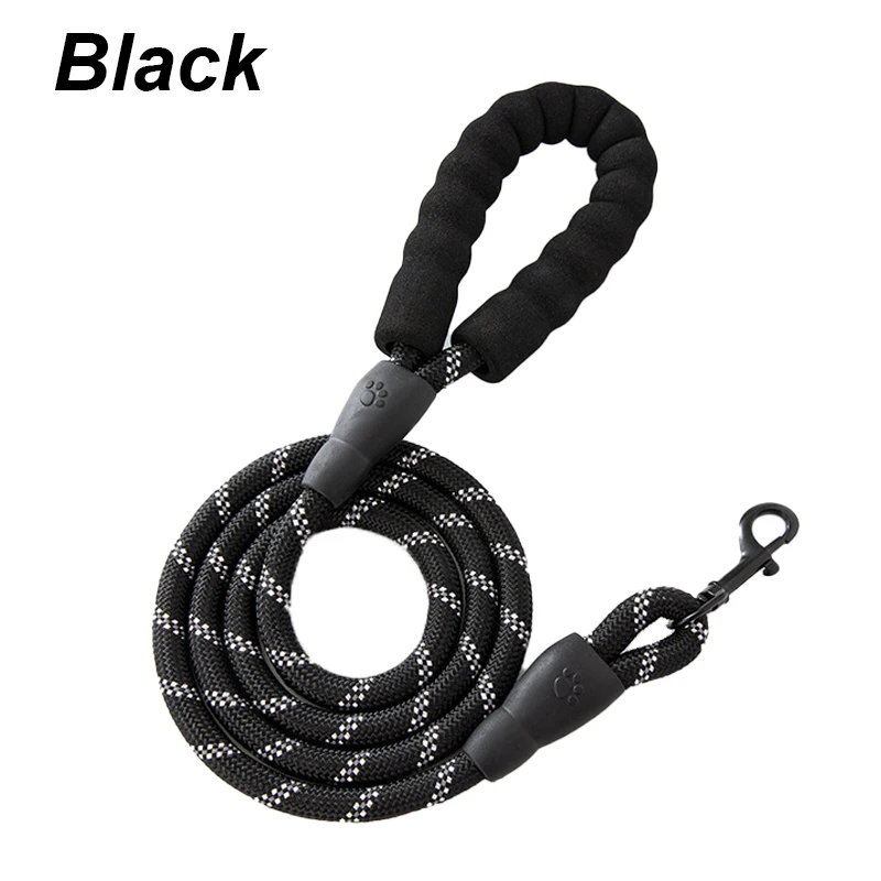 3M Pet Reflective Nylon Tow Rope Non Slip Foam Handle Pet Adjustable Towing Ropes Large MiddleSmall Dogs Outdoors Pet Supplies, image 7