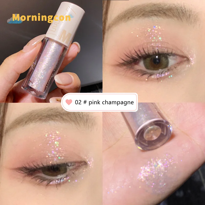 Diamond Shimmer Waterproof Liquid Glitter Eyeliner Eyeshadow Shiny Metallic Eyeliner Pen Eye Beauty Party Makeup