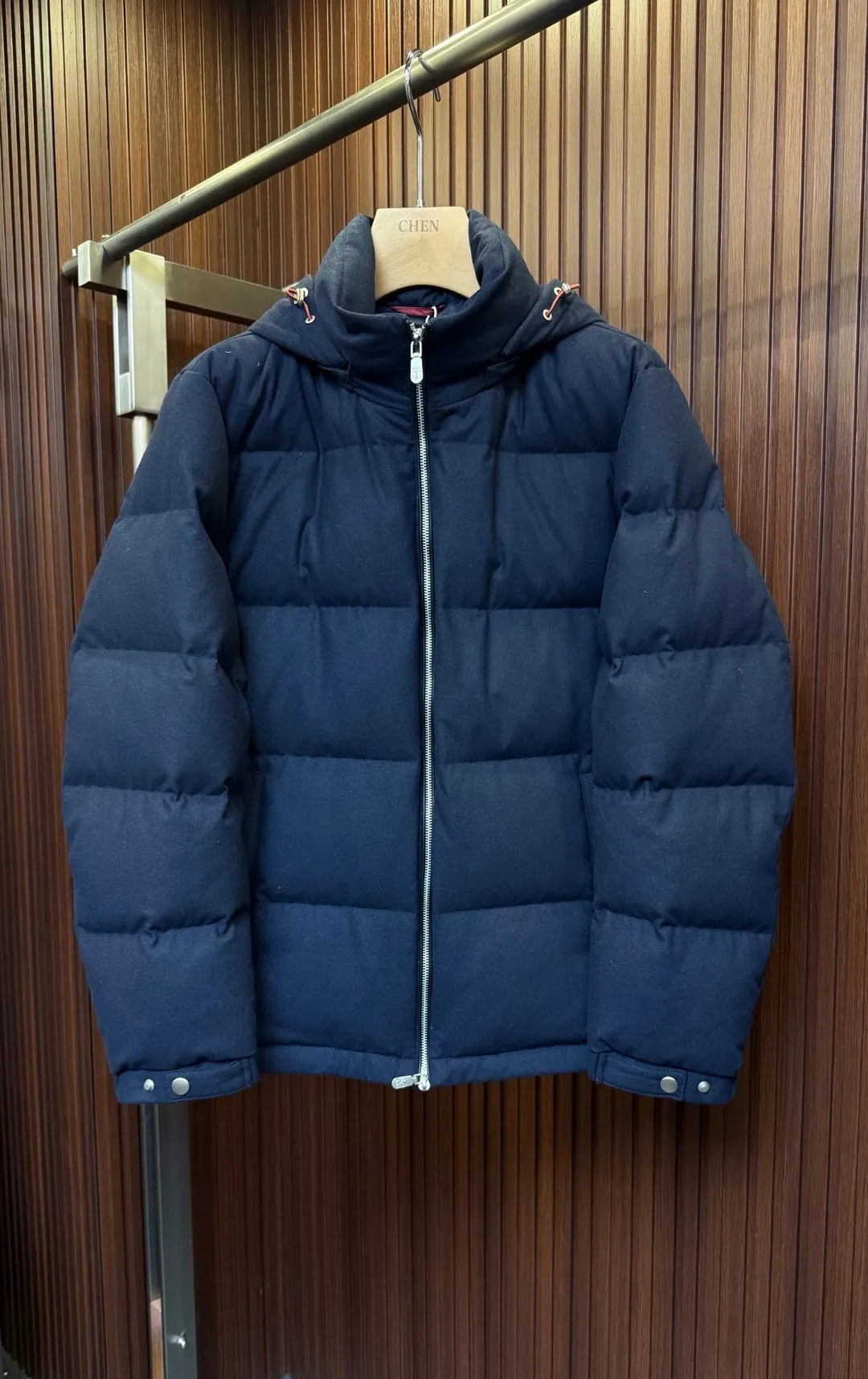 الدفء و Sle: ملابس خارجية غير رسمية للرجال بقلنسوة للخريف والشتاء وصلت حديثًا ملابس خارجية عالية الجودة للشباب Faion White Du down