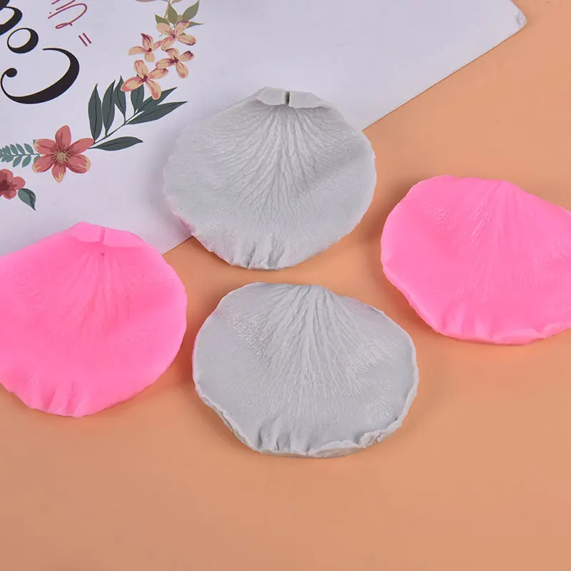 New Rose Petals Veiner Sugar Tool Meridians Flower Silicone Cake Mold Sugar tool