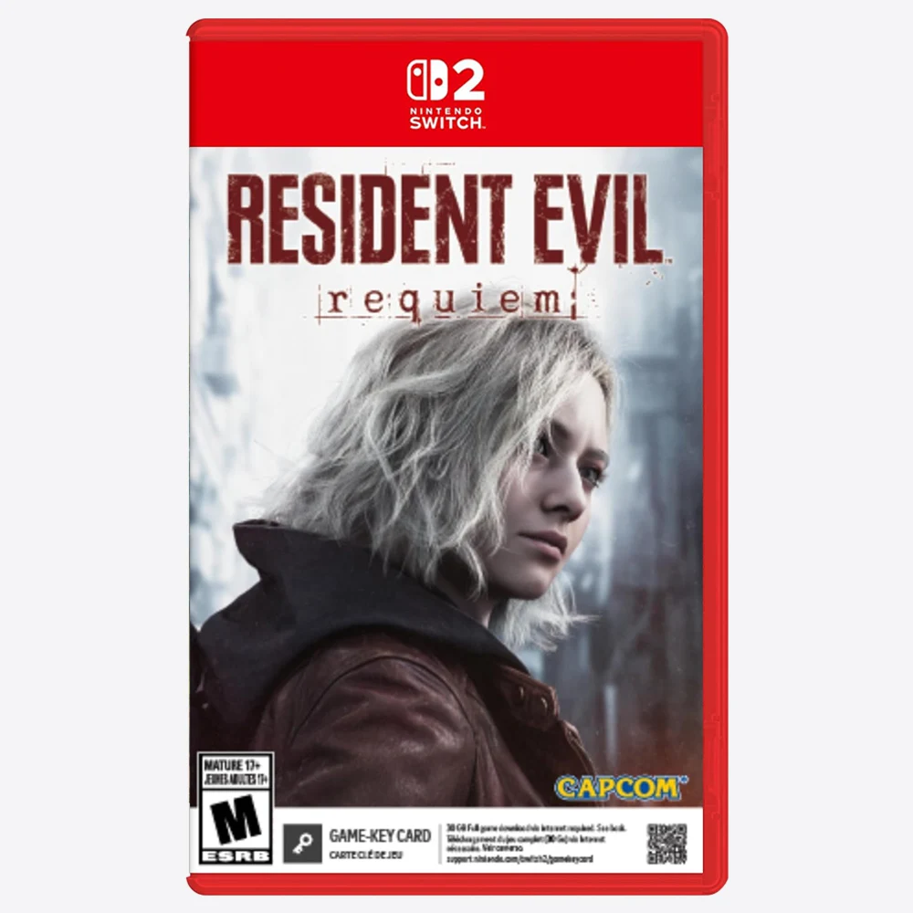 Nintendo Switch 2 Resident Evil Requiem, Ofertas de Juegos, Tarjeta de Juego Física de Nintendo, Juego de Acción y Terror para Nintendo Switch 2