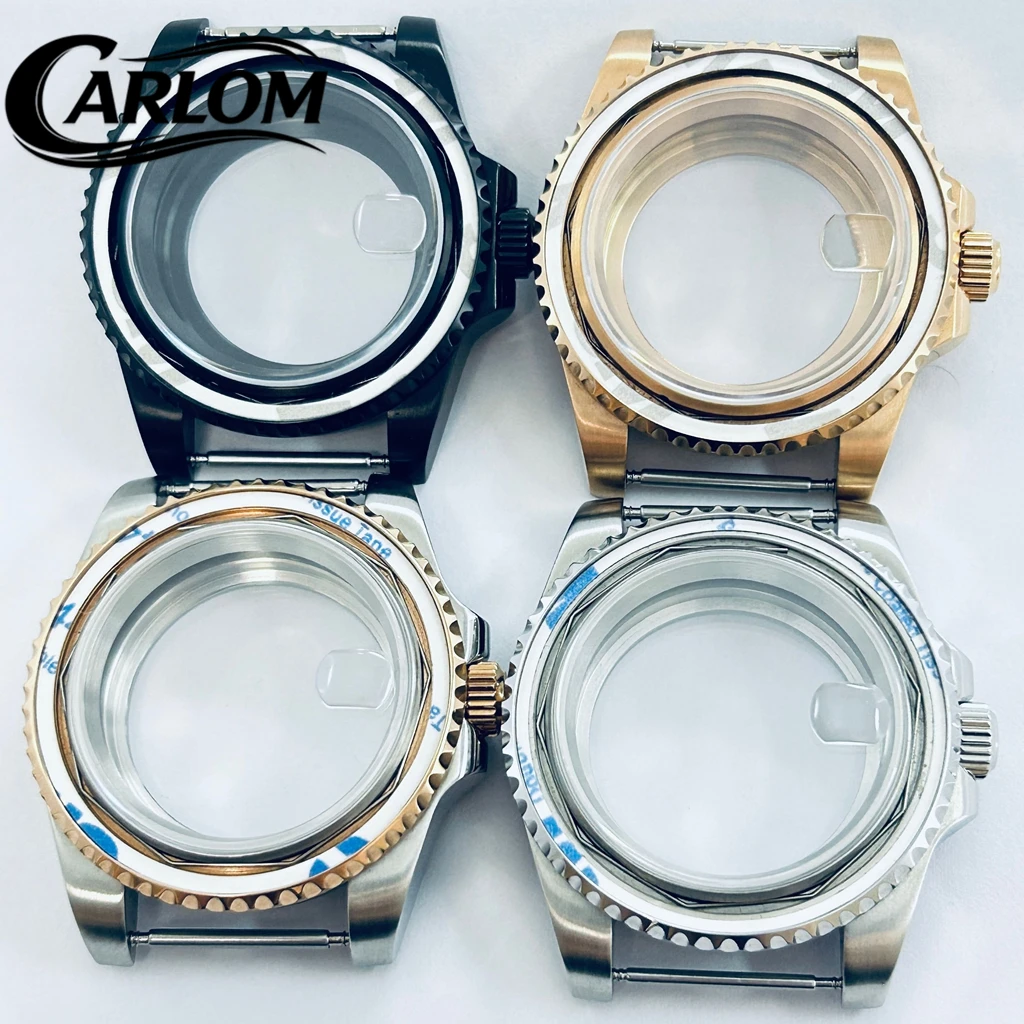 

Корпус для часов NH 40 мм, совместимый с механизмами NH34, NH35, NH36, NH38, NH39, NH70, NH72, ETA2824, PT5000, с сапфировым стеклом, указателем даты, водонепроницаемый, запчасти для часов SUB.