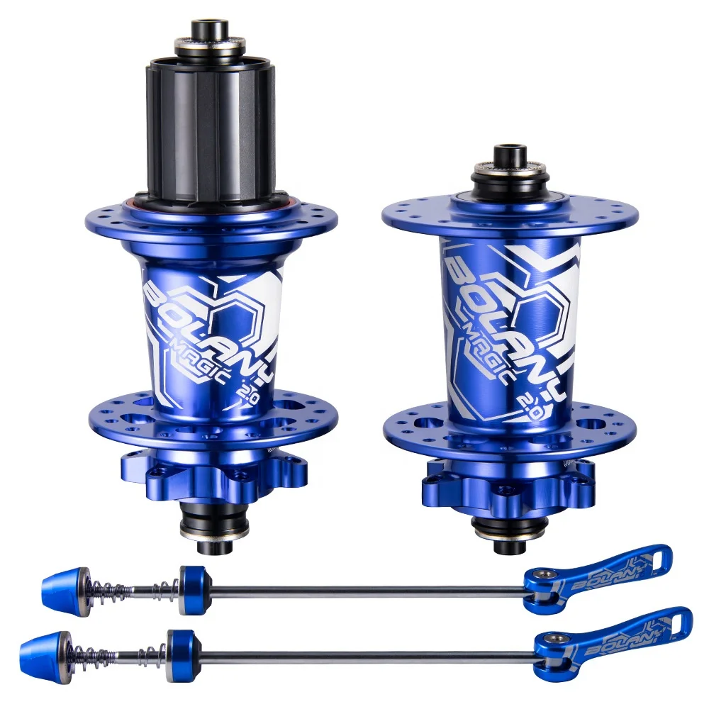 Bolany Bicycle Accessories Mountain Bike Hub Four Bearing Quick Disassembly Six Nails Disc Brake 32H Bicycle Hub