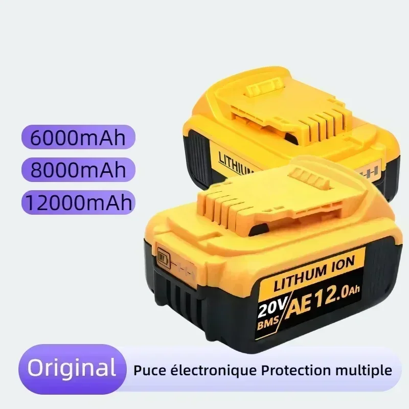 18V/20 Volt MAX DCB203 Lithium Battery Replacement For Dewalt 18V DCB184 DCB200 DCB182 180 DCB181 DCB182 DCB201 DCB206 charger